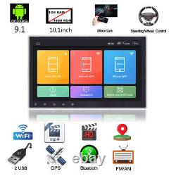 10.1in Double 2DIN Car Radio Stereo Bluetooth FM USB AUX GPS WIFI MP5 Player