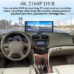 10.26in Car DVR Dash Camera Video Recorder WiFi Bluetooth Carplay/Android Auto
