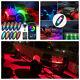 10 Pods Led Rock Light Car Atv Multicolor Rgb Underglow Neon Lamp App Rf Control