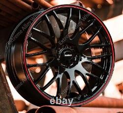 15 Black Motion Alloy Wheels Fits Ford B Max Cortina Courier Ecosport 4x108