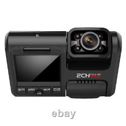 2160P Dual Lens Car DVR Front Inside Camera Video Dash Cam Recorder Night Vision