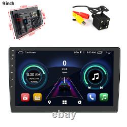 2DIN 9in Android 1+16GB Car Stereo GPS Radio Navigation Head Unit With Camera