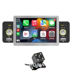 5in Single 1DIN Car Stereo Bluetooth MP5 Player Radio Head Unit CarPlay Android