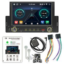 6.2in 1DIN GPS Car Radio Head Unit Multimedia Player Bluetooth Handsfree USB Wif