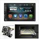 7 2din Touch Screen Car Stereo Mp5 Player Usb Fm Bt With8led Rearview Camera Kit