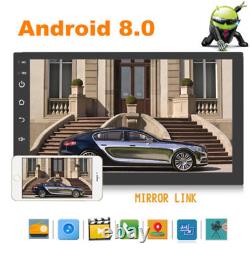 7in Double 2Din GPS Nav Car Stereo Radio Android 8.0 FM MP5 Player BT 1G+16G