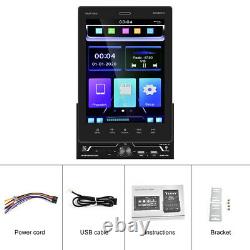 9.5in 2DIN Car Stereo Radio Player Bluetooth FM MP5 Playback Support IOS CarPlay