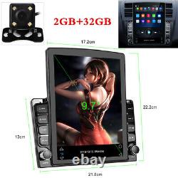 9.7In Car Stereo MP5 Player Bluetooth GPS Navigation WIFI Android 9.1 WithCamera