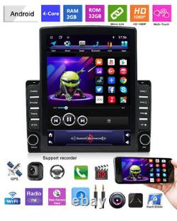 9.7In Car Stereo MP5 Player Bluetooth GPS Navigation WIFI Android 9.1 WithCamera