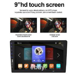 9in 1Din Car Radio Stereo Touch Screen Bluetooth MP5 Player USB FM With Camera