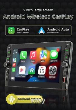 9in Android Navigation Car Stereo Bluetooth Radio MP3 Player WIFI Double 2 Din