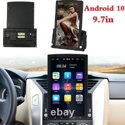 Android 10.0 2Din 9.7 in Car Bluetooth Player Stereo Radio GPS Sat NAV Quad Core