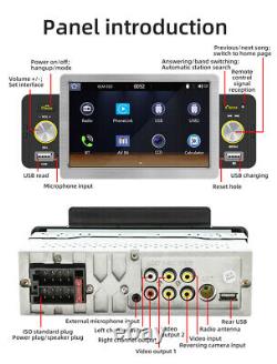 Android Radio Car Stereo Bluetooth MP5 Player CarPlay Hands Free USB FM Receiver