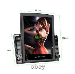 Bluetooth Car Radio Stereo MP5 Player 9.7in Android 9.1 GPS WIFI Touch Screen FM