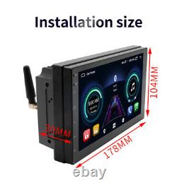 Car MP5 Player Stereo Radio 7in Android 10.1 Touch Screen BT FM AM RDS GPS WIFI