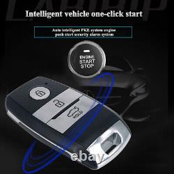 Car Remote Keyless Entry Engine Start Kit Alarm System One-button Starter Stop