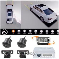 Car SUV DVR Parking Rearview Panoramic Camera Monitor System 360° Surround View