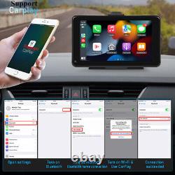 Car Stereo Radio 7in Bluetooth Touch Screen Wireless Carplay Player Mirror Link