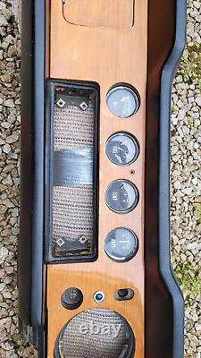 Classic Ford Cortina MK2 1600E Dashboard and gauges