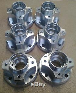 Cortina alloy hubs, pair, standard stud, standard bearing, kit car FS-41x2