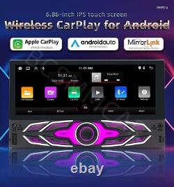 Double 2 Din Car Stereo MP5 Player Bluetooth RDS Radio GPS Navi WiFi Mirror Link