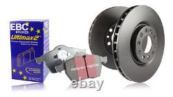 EBC Front Brake Discs & Ultimax Pads for Ford Cortina Mk2 1.6 E (68 70)