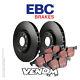 Ebc Front Brake Kit Discs & Pads For Ford Cortina Mk2 1.6 (lotus) 66-70
