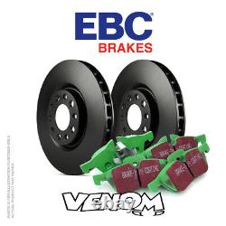 EBC Front Brake Kit Discs & Pads for Ford Escort Mk2 1.1 75-80
