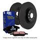 Ebc Pdkf690 Brakes Pad And Rotor Kit To Fit Front For Ford Cortina (mk3)