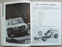 FORD RALLYE SPORT PERFORMANCE PARTS Catalogue 1972-3 ESCORT Capri CORTINA Taunus