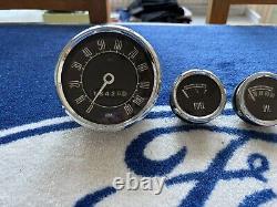 Ford Cortina Mk 2 1600e Gt Gauges Oil Temp Fuel Amps Speedo Revcounter