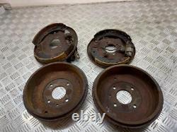 Ford Cortina Mk2 1600e Gt Pair Of 9inch Drubs And Backing Plates