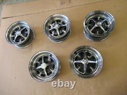 Ford Cortina mk2 1600E Rostyle Chrome Wheels set of 5
