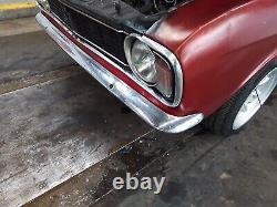 Front Bumper Ford Cortina Mk2 4 Door Saloon Maroon