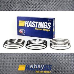 Hastings Piston Rings Chrome +040 suits Ford 1600 X-Flow Capri Cortina Escort