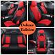New 5d Luxury Pu Leather Car Seat Cover Full Surround 5-seat Protector Cushions