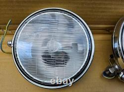 Nos Genuine Ford Carello Chrome Spot Lights Cortina Escort Rs Fiesta