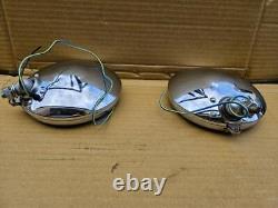 Nos Genuine Ford Carello Chrome Spot Lights Cortina Escort Rs Fiesta