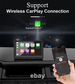 Portable 7in Din Car Stereo Radio Apple CarPlay Android Carplay FM MP5 Player