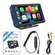 Portable 7in Touch Screen Monitor Wireless/wired Apple Carplay Car Mp5 Player