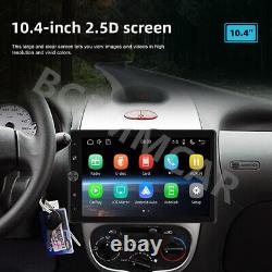 Rotatable Car Stereo Radio Carplay Android Auto 10.4 Bluetooth FM With8LED Camera