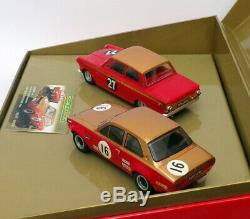 Scalextric 1/32 Scale C2981A Ford Escort & Lotus Cortina Alan Mann Racing