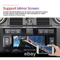 Single 1 DIN Radio Car Stereo GPS Nav MP5 Player Mirror Link WIFI Android 10.0