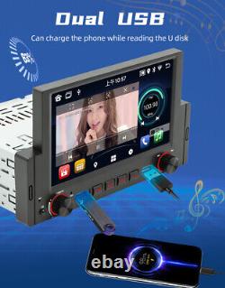 Single 1 Din Car Stereo Radio Bluetooth MP3 Player In-dash Head Unit With Camera