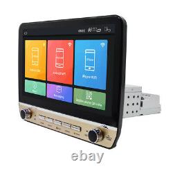 Single 1DIN 10.1in HD Touch Screen Car Stereo Radio GPS Navigation FM MP5 Player