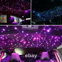 Twinkle 370Pcs RGBW Fiber Optic Lights Kit Car/Home Star Headliner Ceiling Lamp