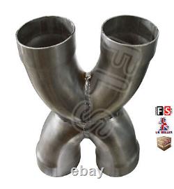 Universal Stainless Steel Exhaust X Pipe Piece Adapter 3'' Xp3-frd1