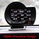 Vehicle Obd2 Multifunction Digital Turbo Boost Oil Pressure Temperature Gauge