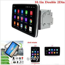 10.1 Rotatable 2 Din Android 9.1 Voiture Wifi Stereo Radio Head Unit Mp5 Gps Navi