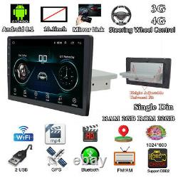 10.1dans 1din Hd Touch Screen Car Bluetooth Stereo Radio Gps Sat Navi Mp5 Player